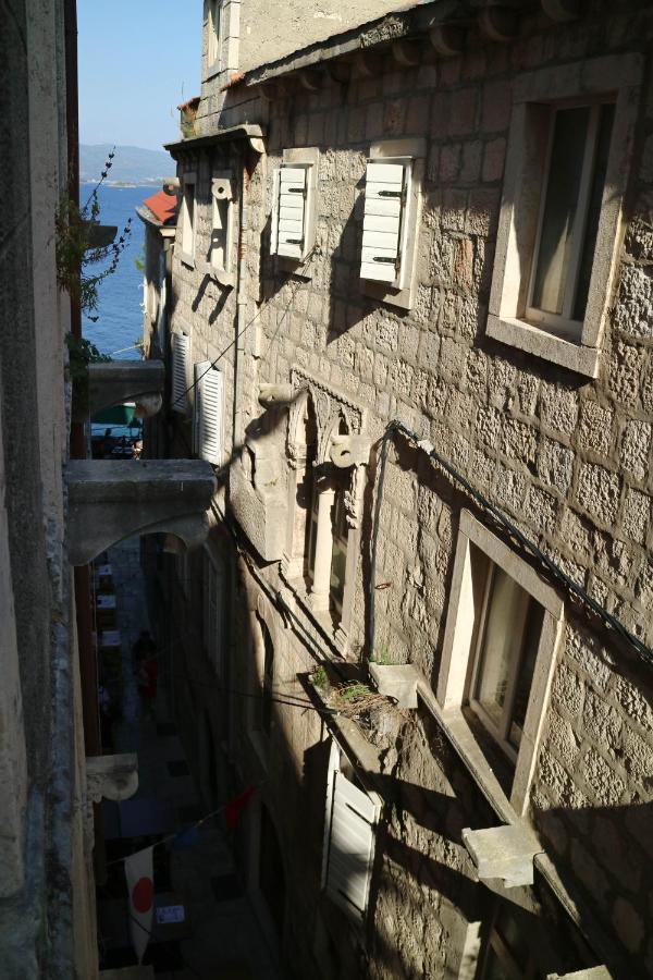Sessa'S Palace Korcula Town Bagian luar foto